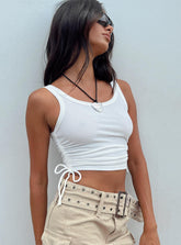 Madelyn Top White