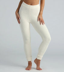 Fuzzy Feels Chenille High-Rise Jogger Pajamas
