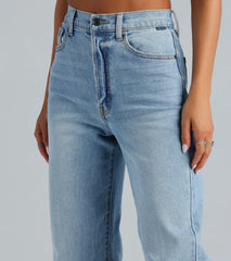 Classic High-Rise Straight-Leg Boyfriend Jeans