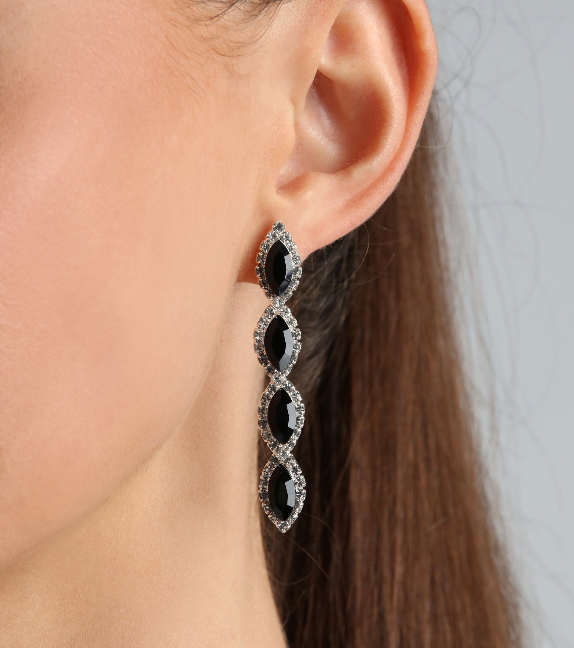 Feeling Regal Gemstone Duster Earrings