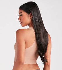 Coveting This Basic Seamless Racerback Bra Top