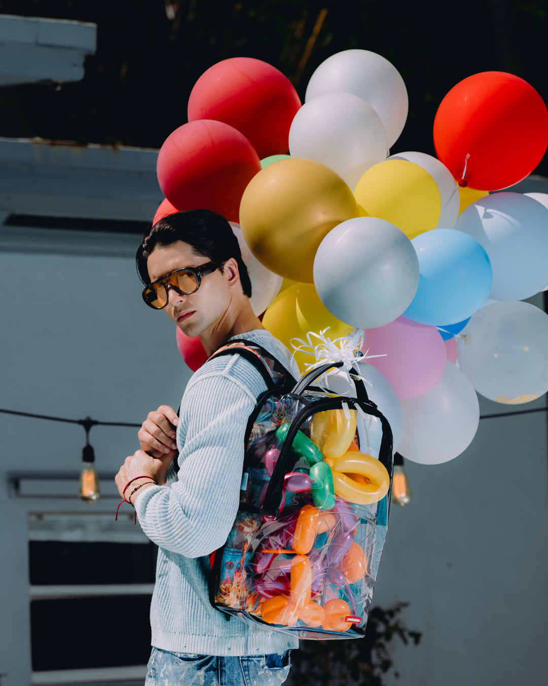 STAY UP - CLEAR BACKPACK