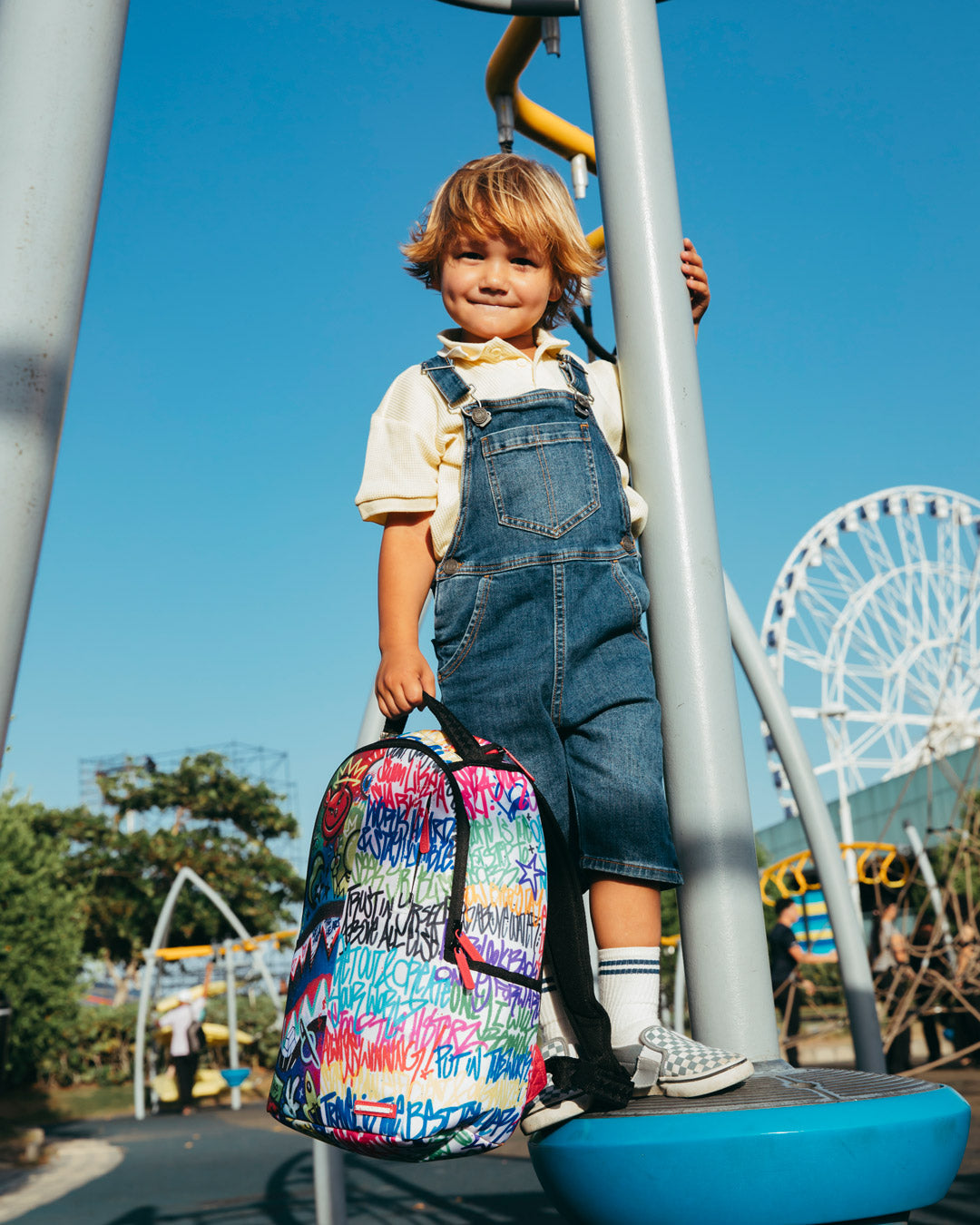 SPLIT SCRIBBLES BACKPACK